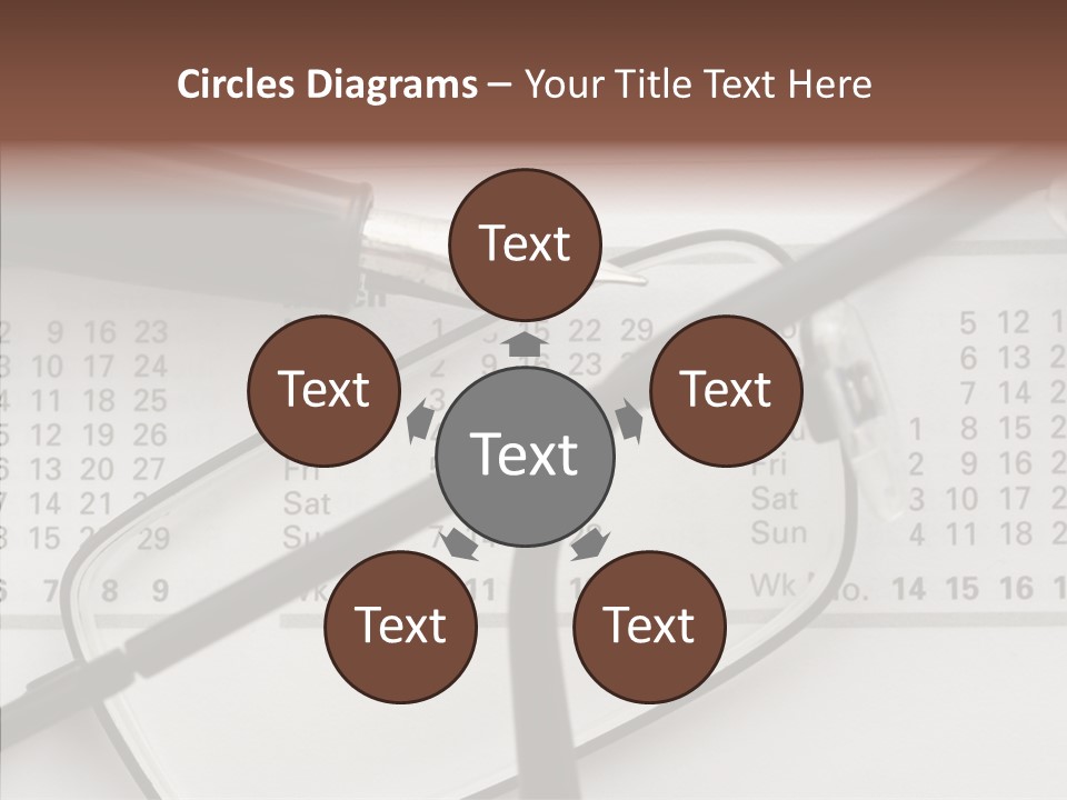 Job June Calendar PowerPoint Template