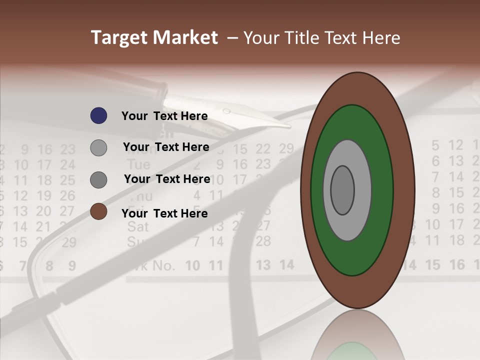 Job June Calendar PowerPoint Template