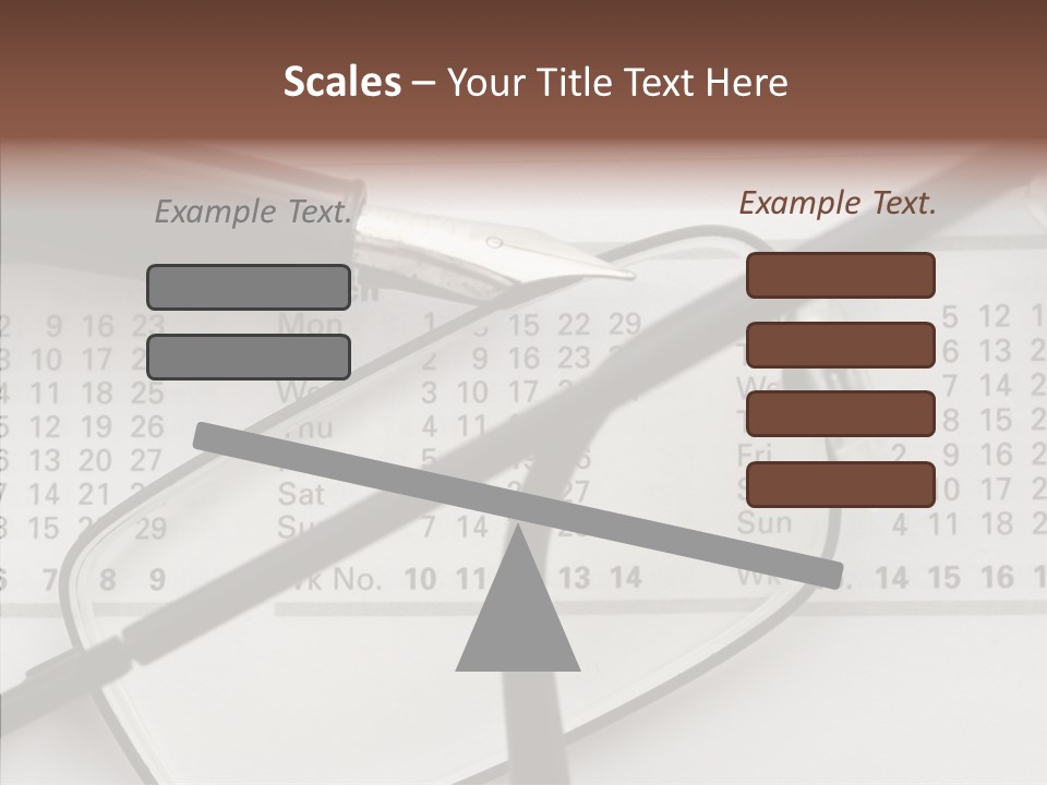 Job June Calendar PowerPoint Template