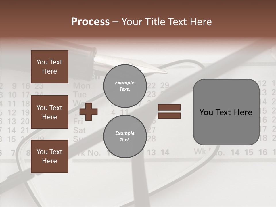 Job June Calendar PowerPoint Template