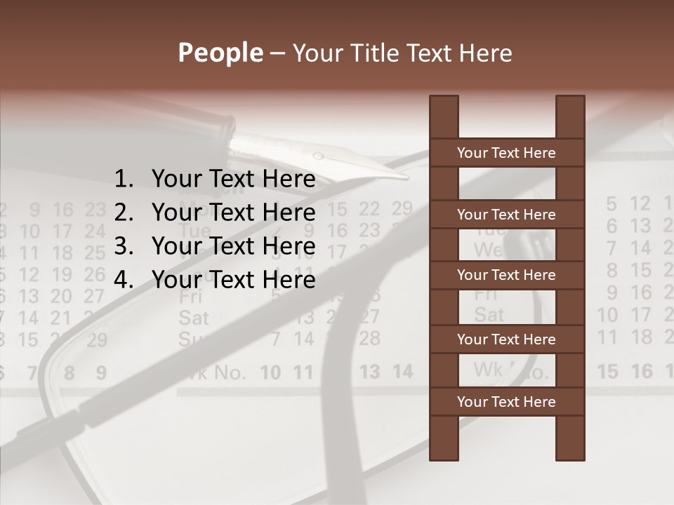 Job June Calendar PowerPoint Template