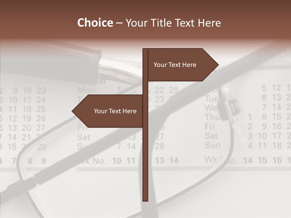 Job June Calendar PowerPoint Template