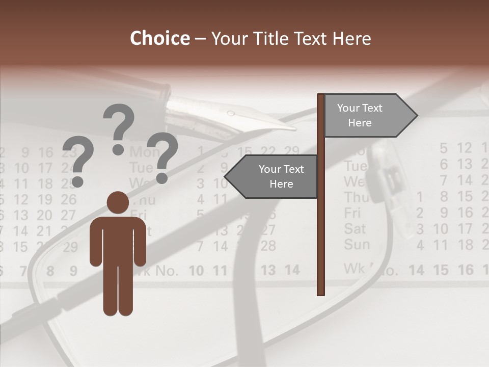 Job June Calendar PowerPoint Template