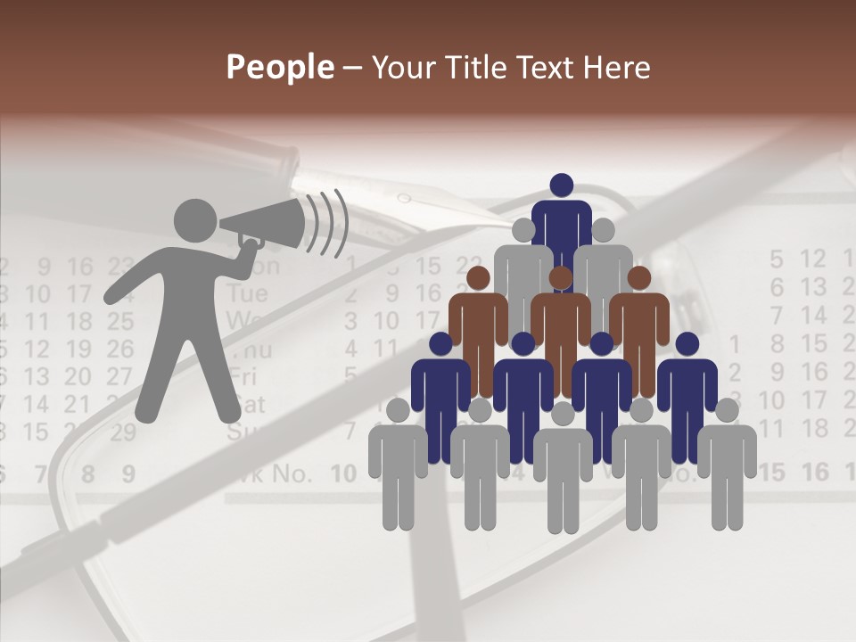 Job June Calendar PowerPoint Template