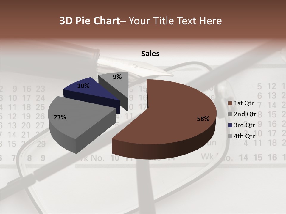 Job June Calendar PowerPoint Template
