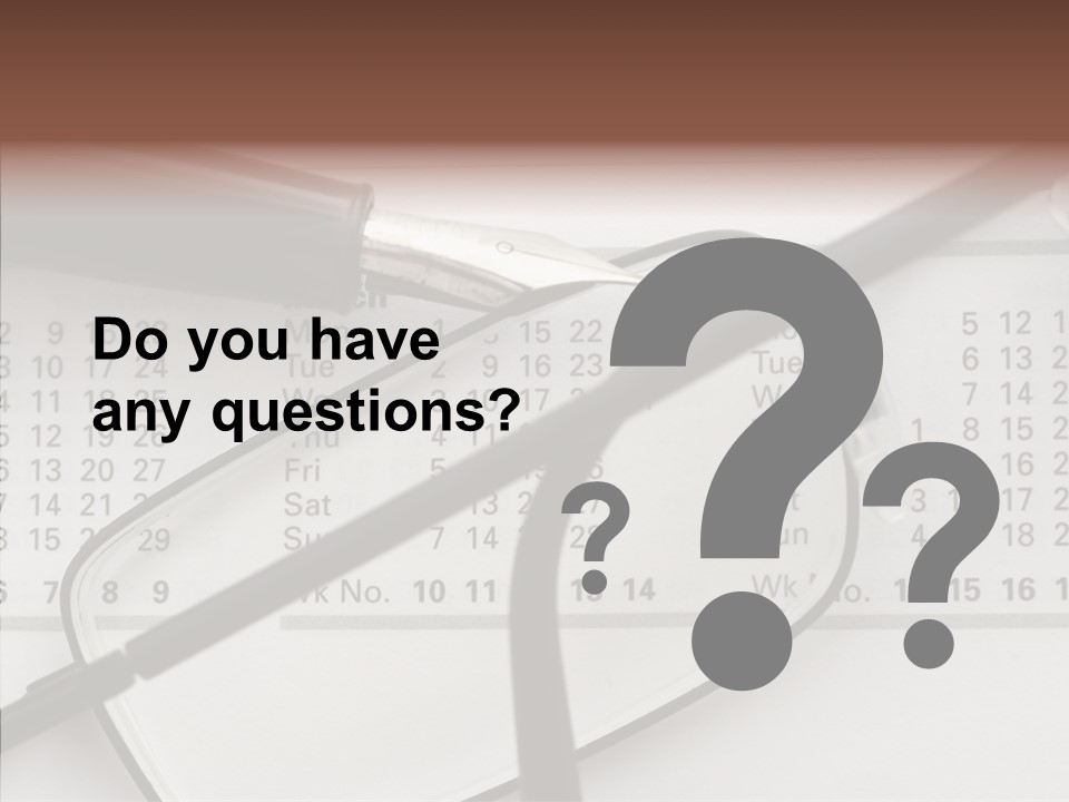 Job June Calendar PowerPoint Template