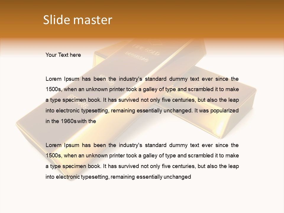 Over Worth Futures PowerPoint Template