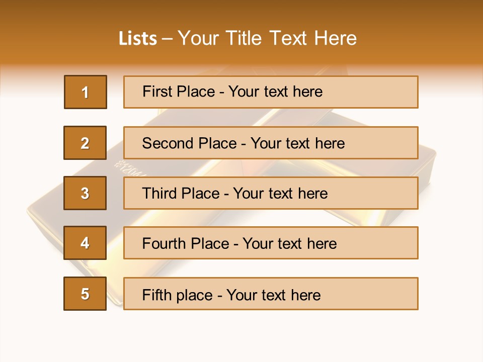 Over Worth Futures PowerPoint Template
