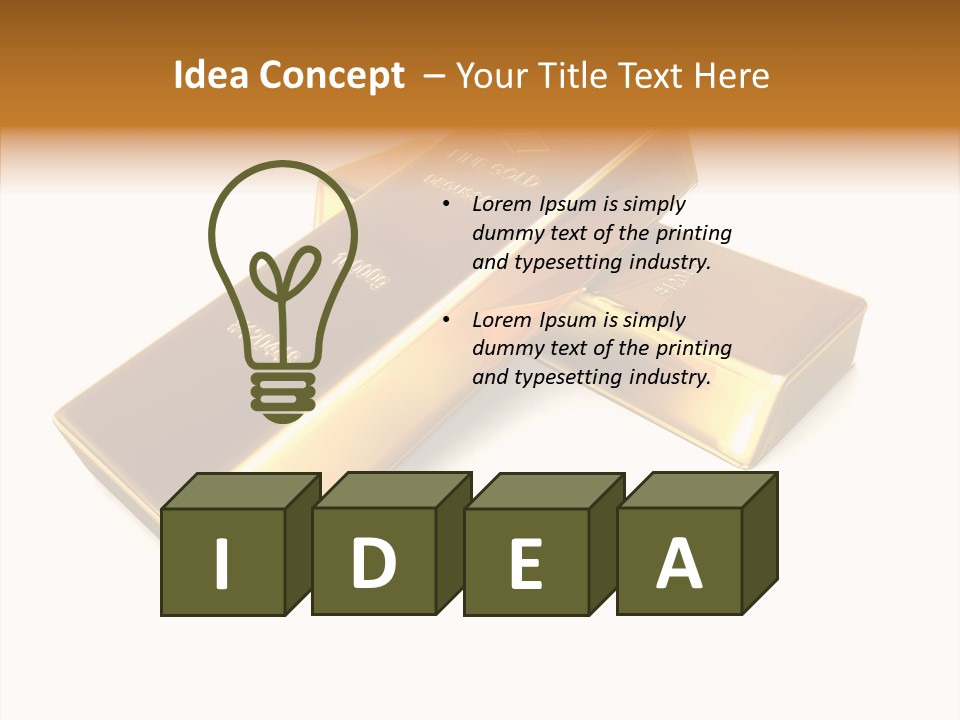 Over Worth Futures PowerPoint Template