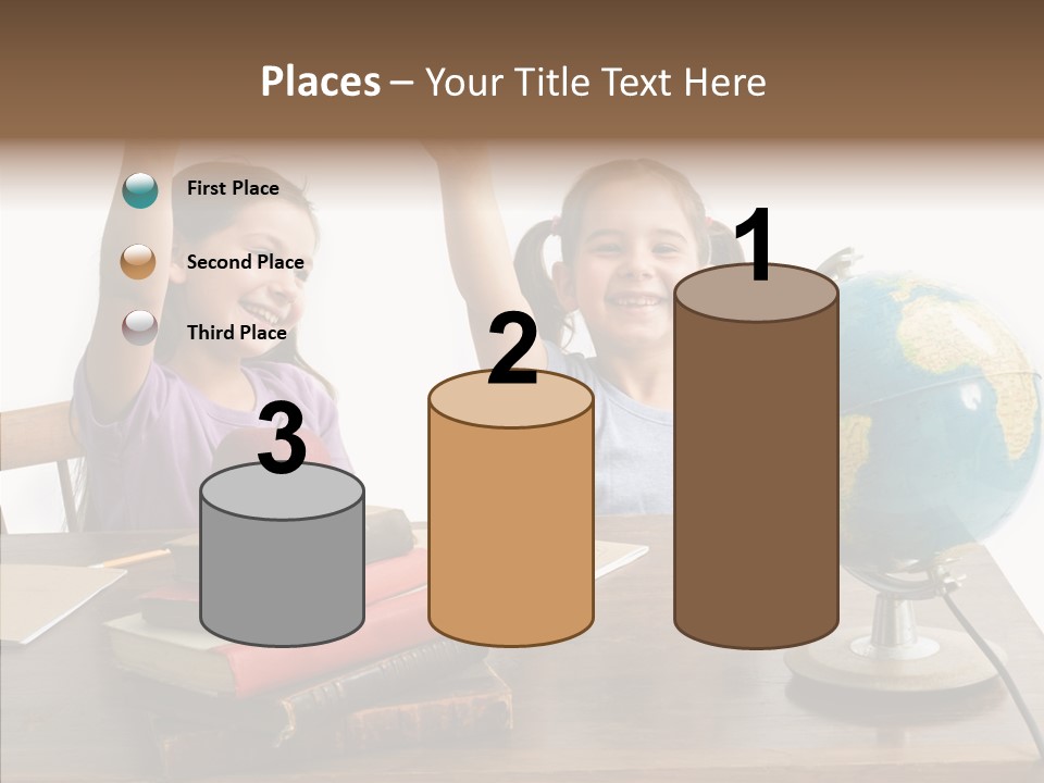 Table Portrait Retro PowerPoint Template