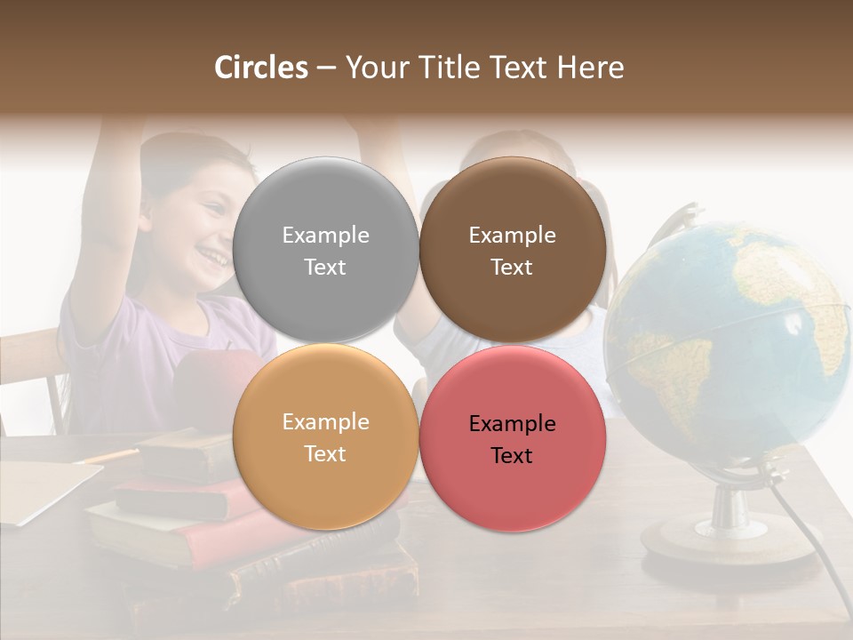 Table Portrait Retro PowerPoint Template