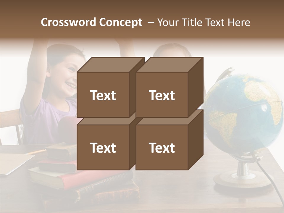 Table Portrait Retro PowerPoint Template