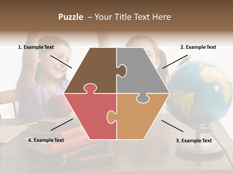 Table Portrait Retro PowerPoint Template