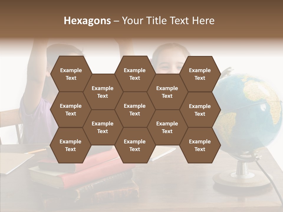 Table Portrait Retro PowerPoint Template