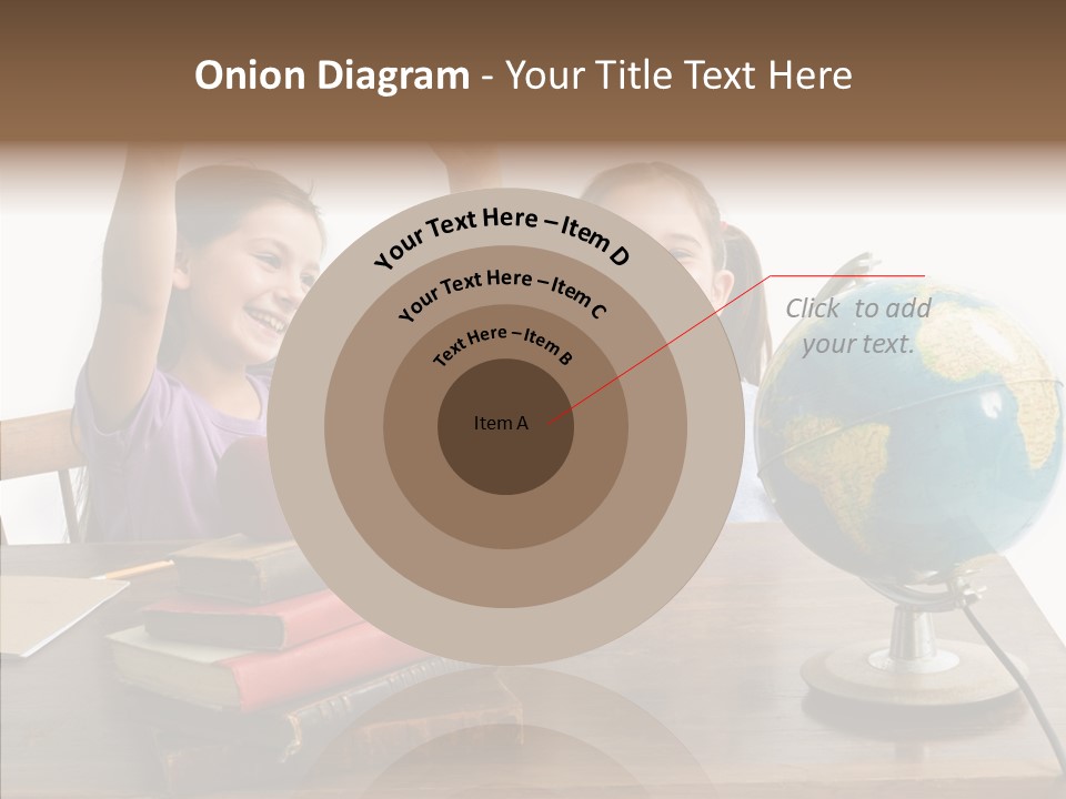Table Portrait Retro PowerPoint Template