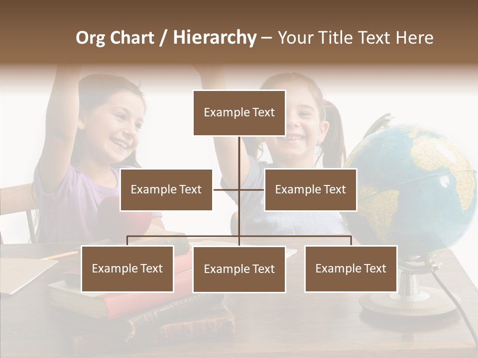 Table Portrait Retro PowerPoint Template