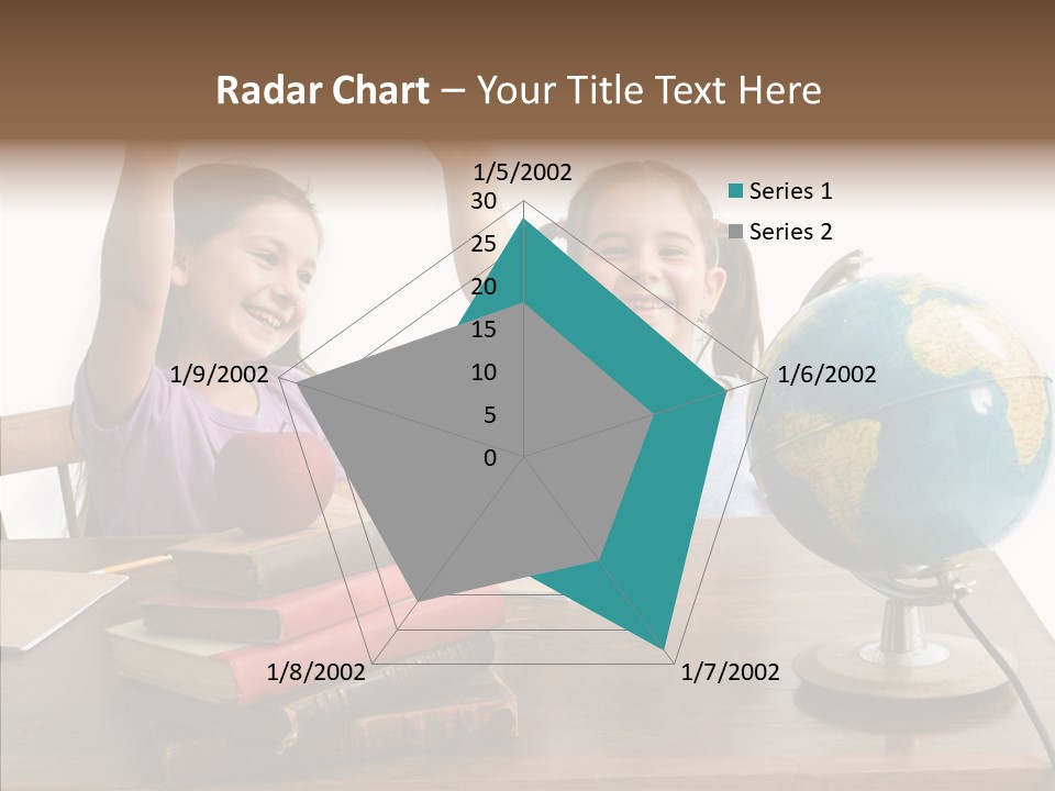 Table Portrait Retro PowerPoint Template