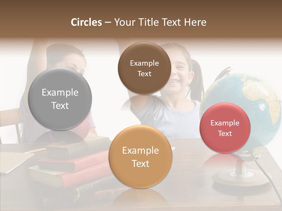 Table Portrait Retro PowerPoint Template