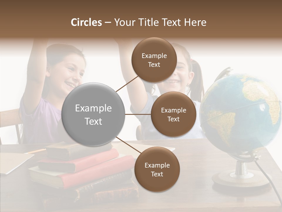 Table Portrait Retro PowerPoint Template