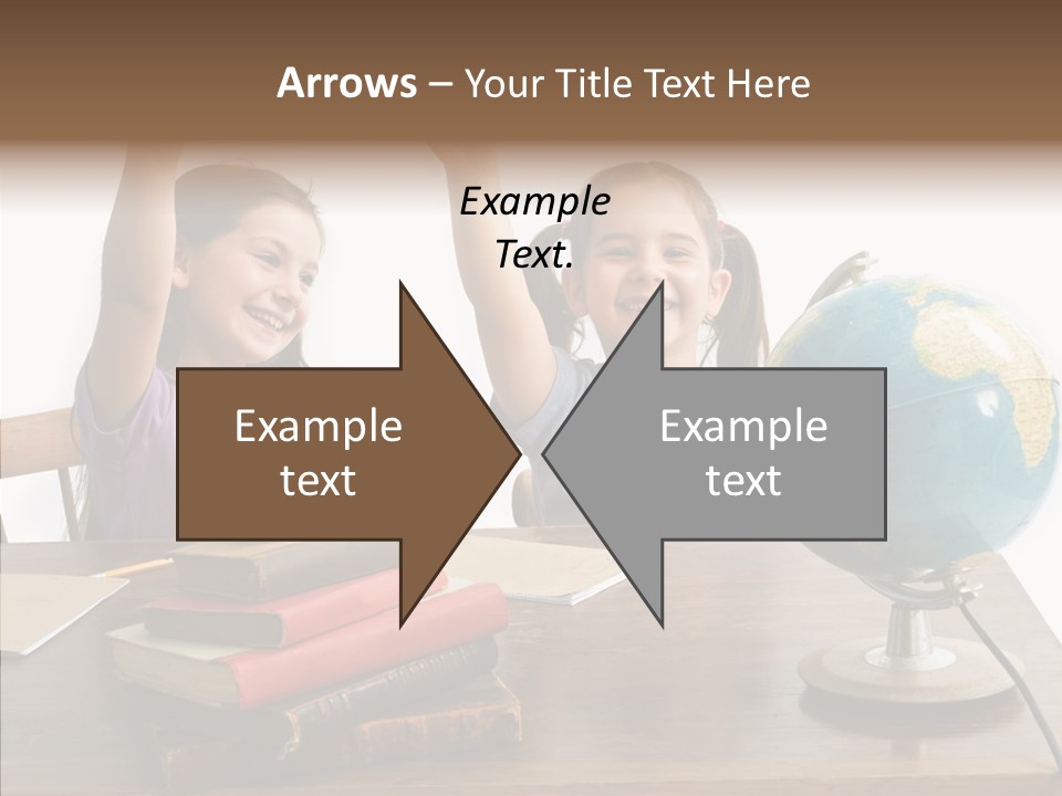 Table Portrait Retro PowerPoint Template