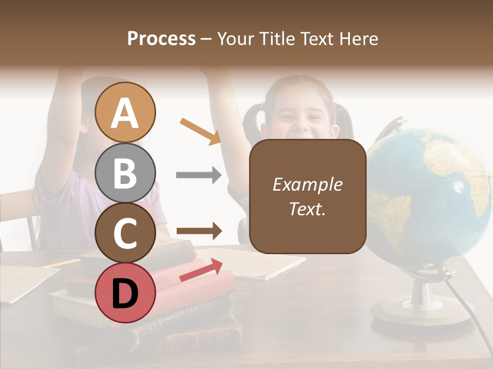 Table Portrait Retro PowerPoint Template