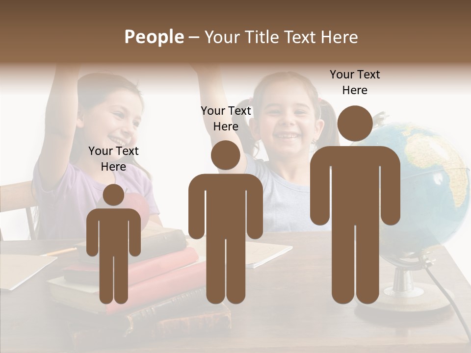 Table Portrait Retro PowerPoint Template