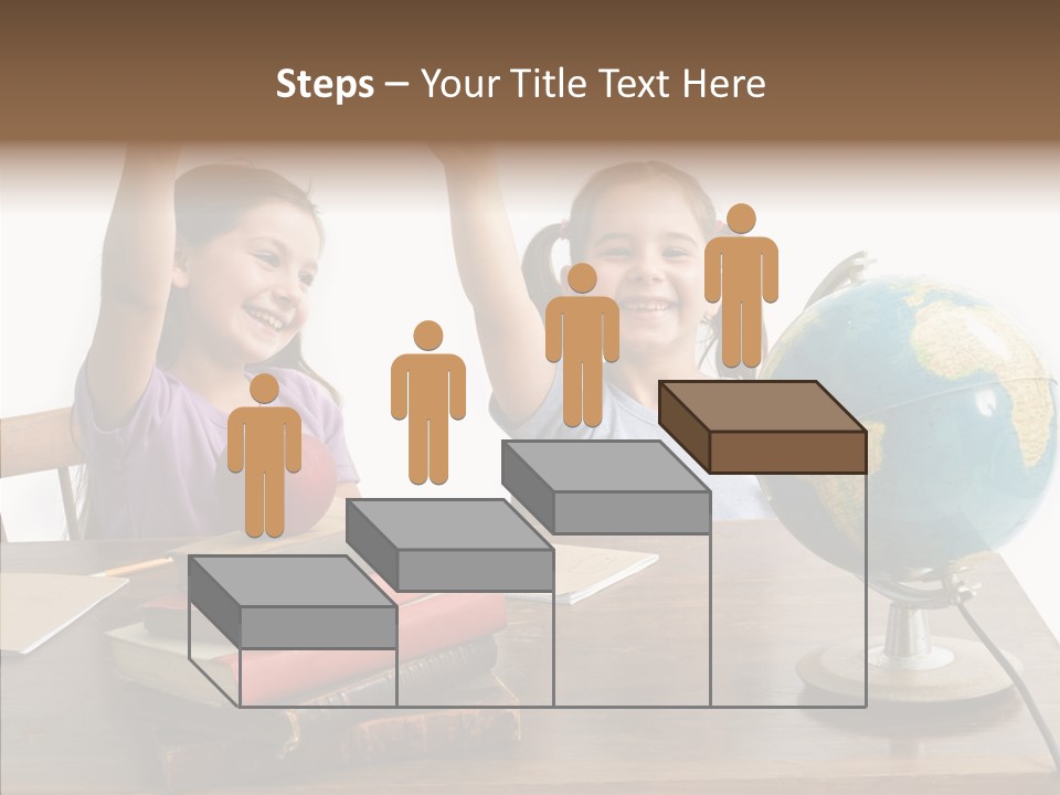 Table Portrait Retro PowerPoint Template