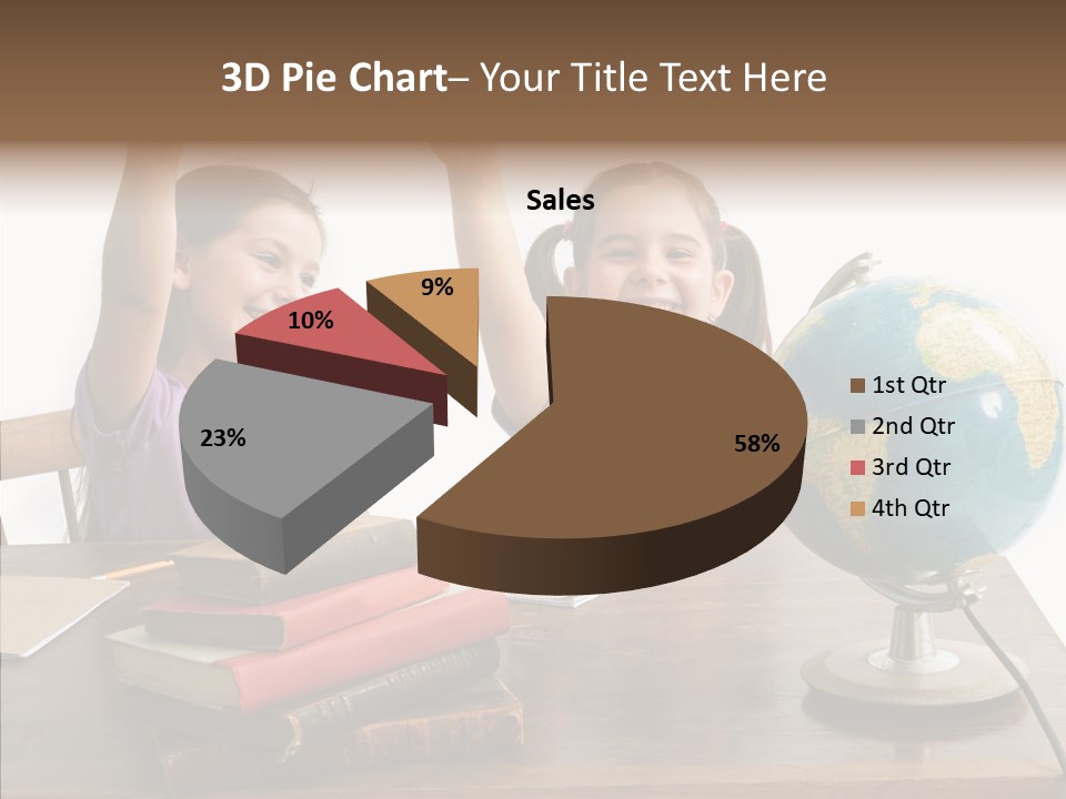 Table Portrait Retro PowerPoint Template