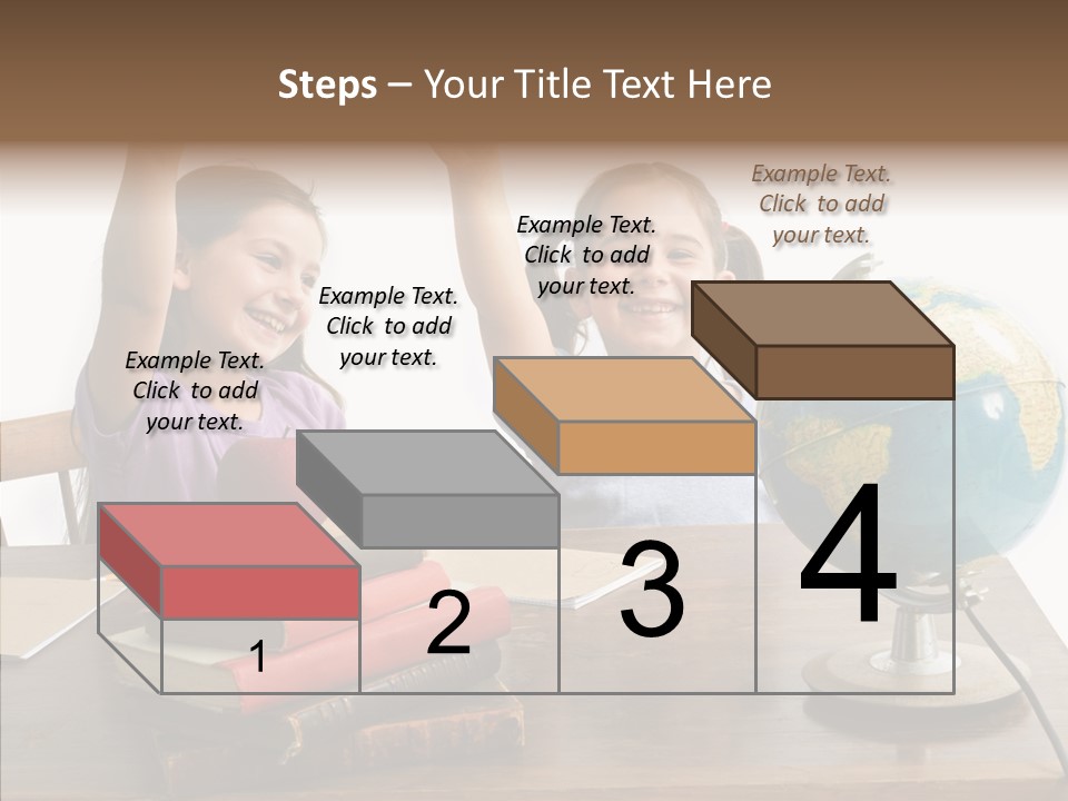 Table Portrait Retro PowerPoint Template