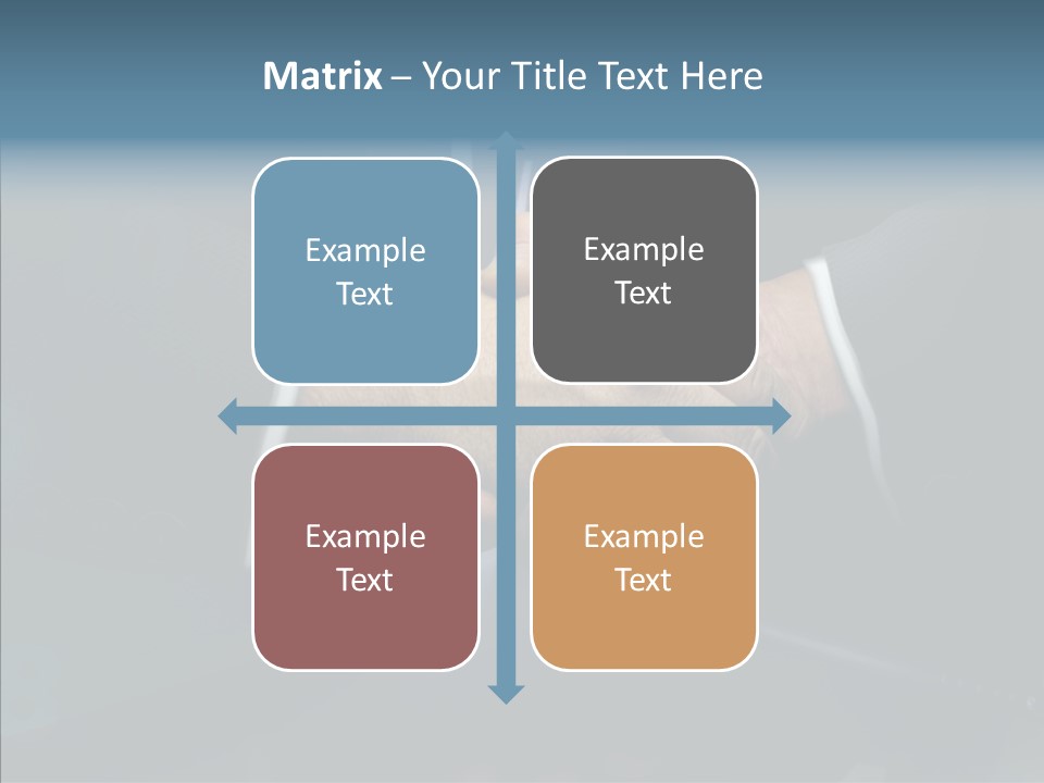 Humor Group Table PowerPoint Template