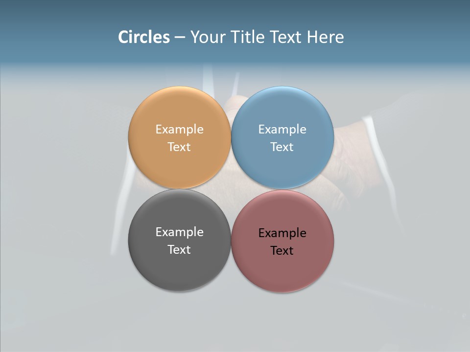 Humor Group Table PowerPoint Template