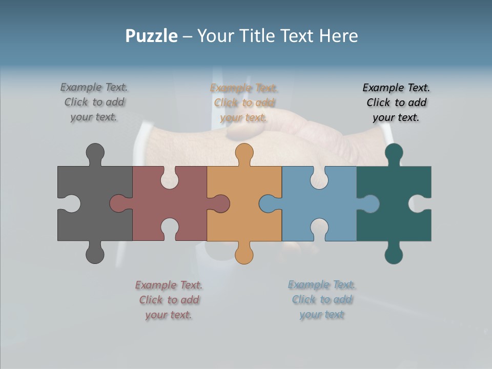 Humor Group Table PowerPoint Template