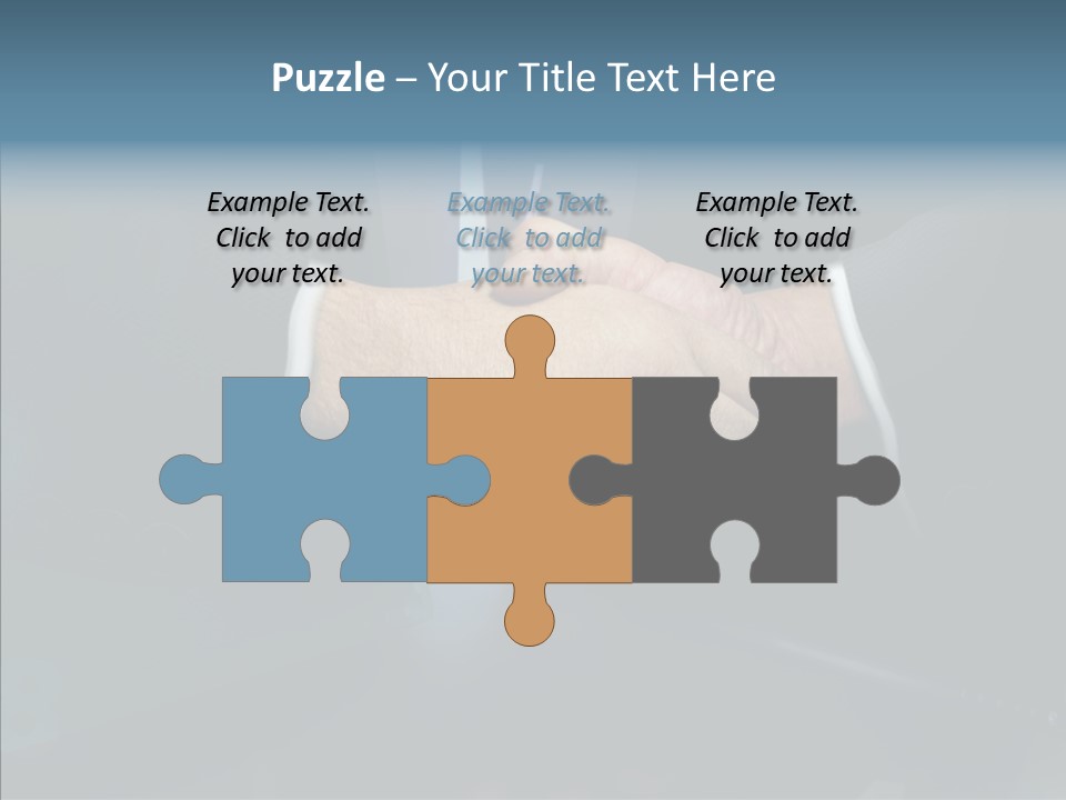 Humor Group Table PowerPoint Template