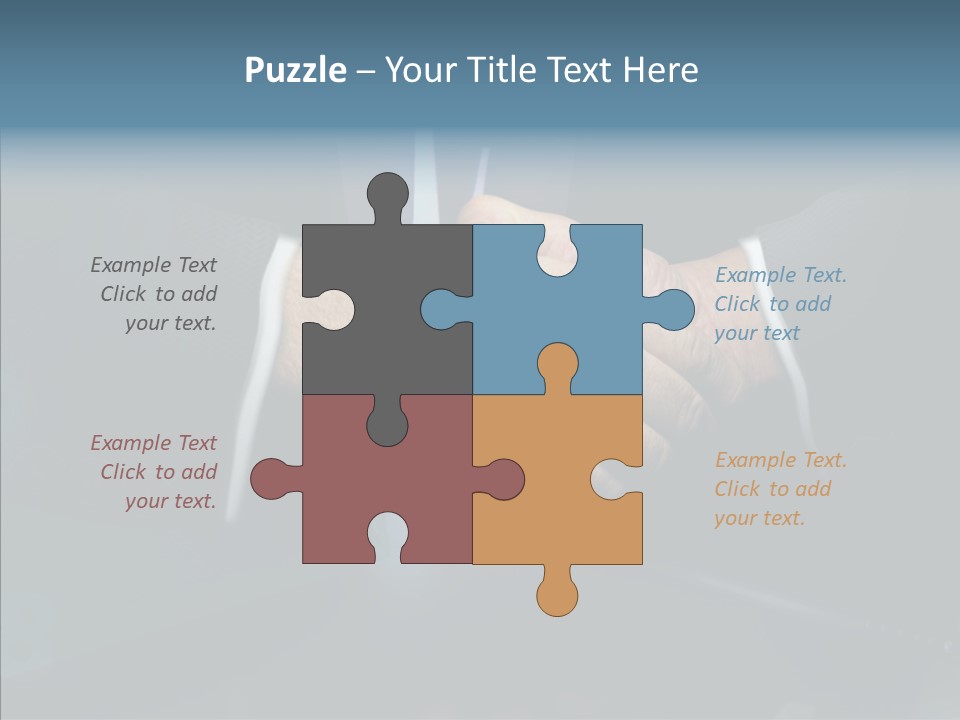 Humor Group Table PowerPoint Template