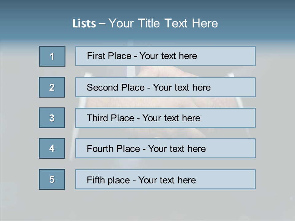 Humor Group Table PowerPoint Template