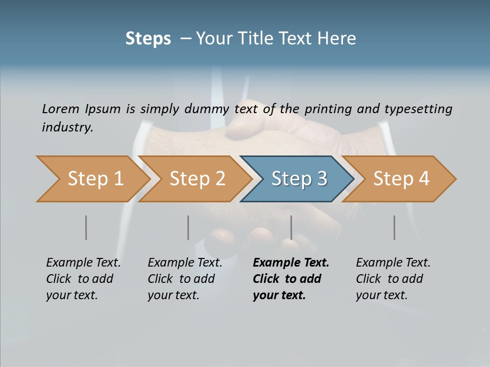 Humor Group Table PowerPoint Template