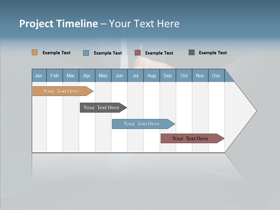 Humor Group Table PowerPoint Template