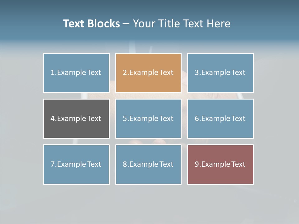 Humor Group Table PowerPoint Template