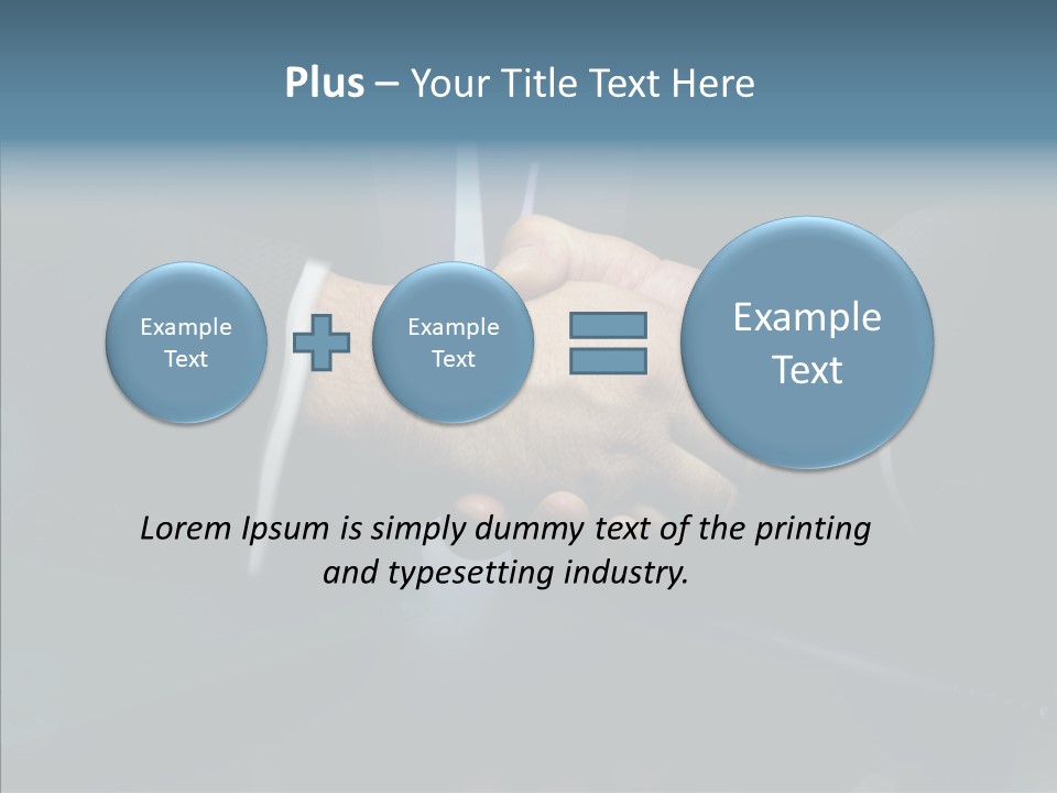 Humor Group Table PowerPoint Template