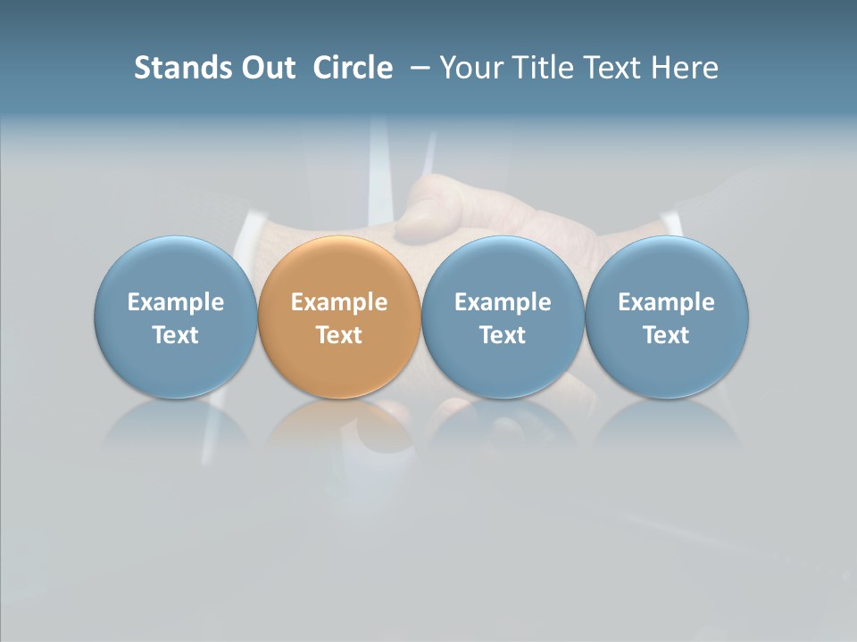 Humor Group Table PowerPoint Template