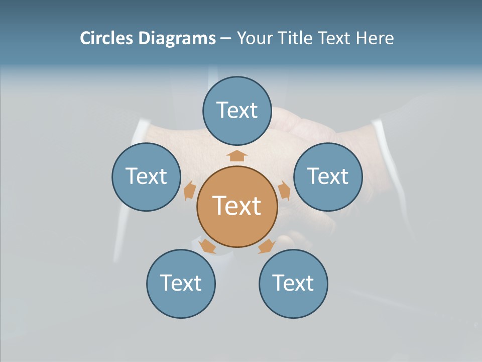 Humor Group Table PowerPoint Template