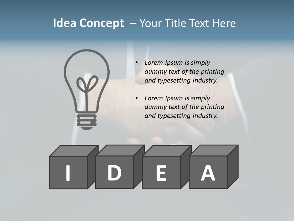 Humor Group Table PowerPoint Template