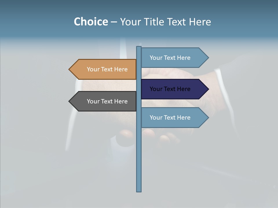Humor Group Table PowerPoint Template