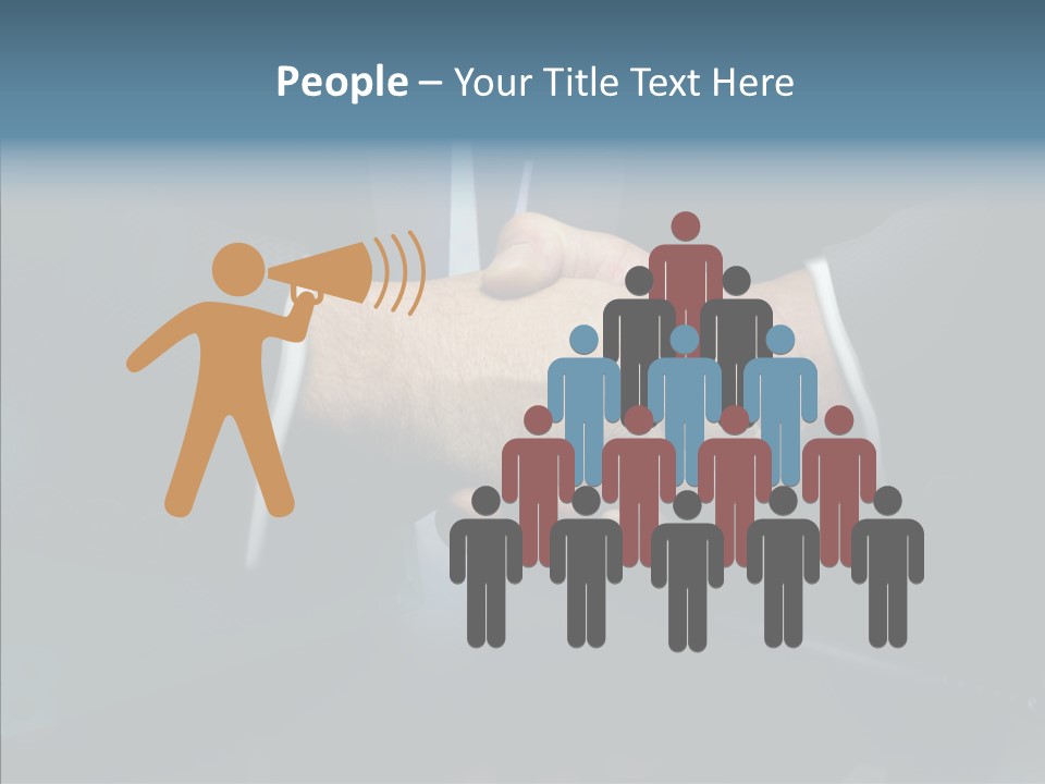 Humor Group Table PowerPoint Template