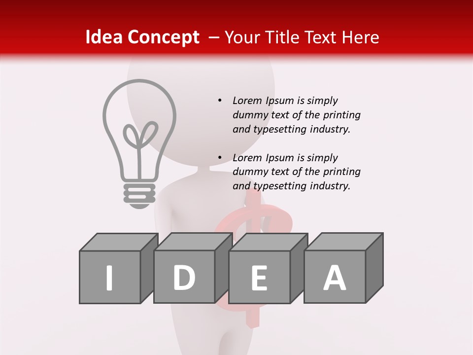 Design Abstract Sign PowerPoint Template