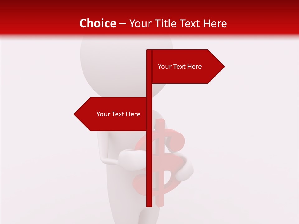 Design Abstract Sign PowerPoint Template