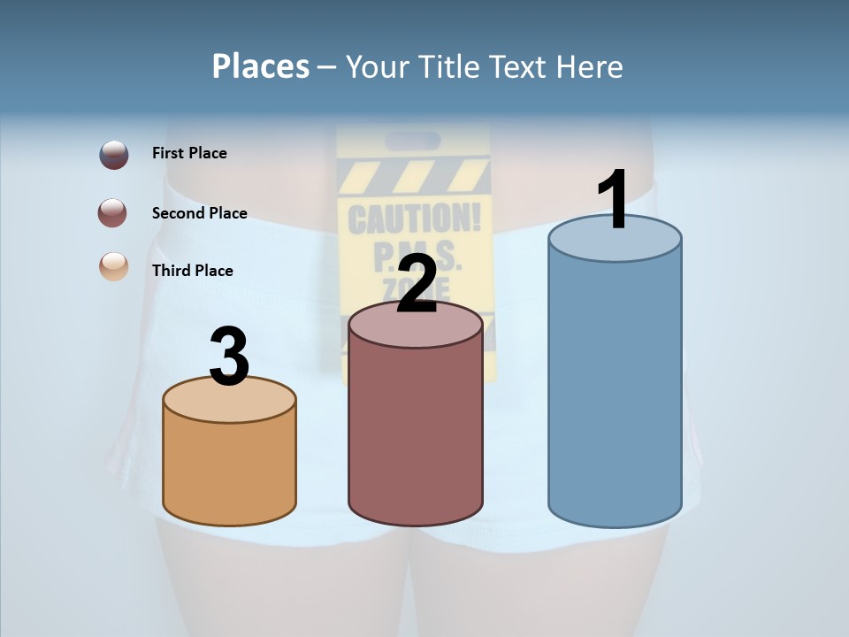 Cycle Girl Hilarious PowerPoint Template