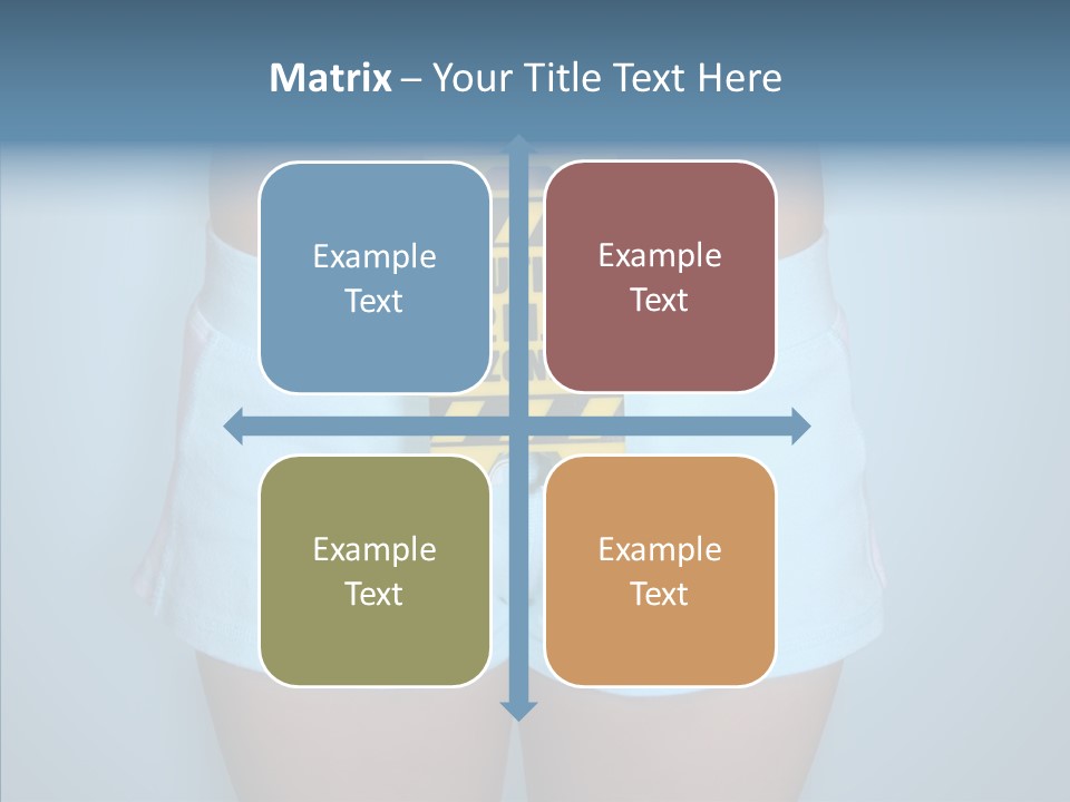 Cycle Girl Hilarious PowerPoint Template