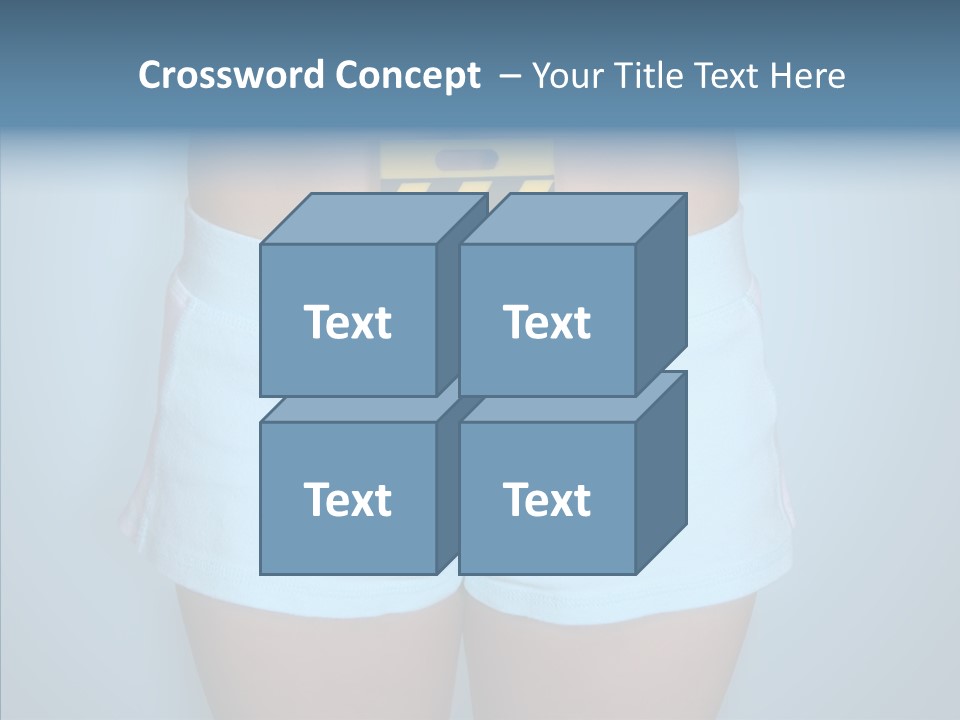 Cycle Girl Hilarious PowerPoint Template