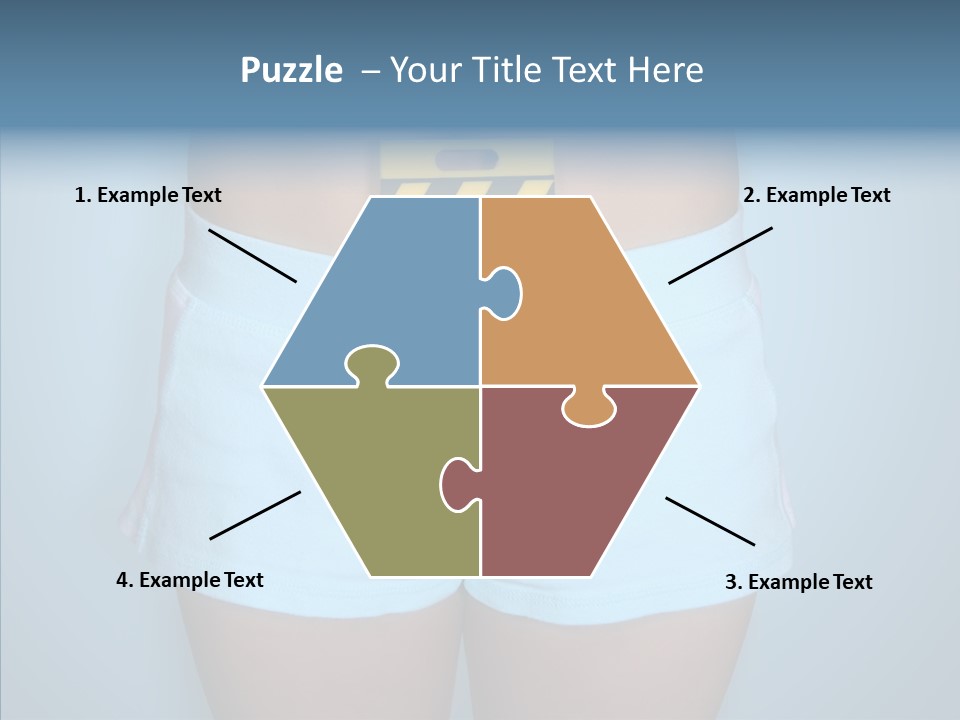 Cycle Girl Hilarious PowerPoint Template